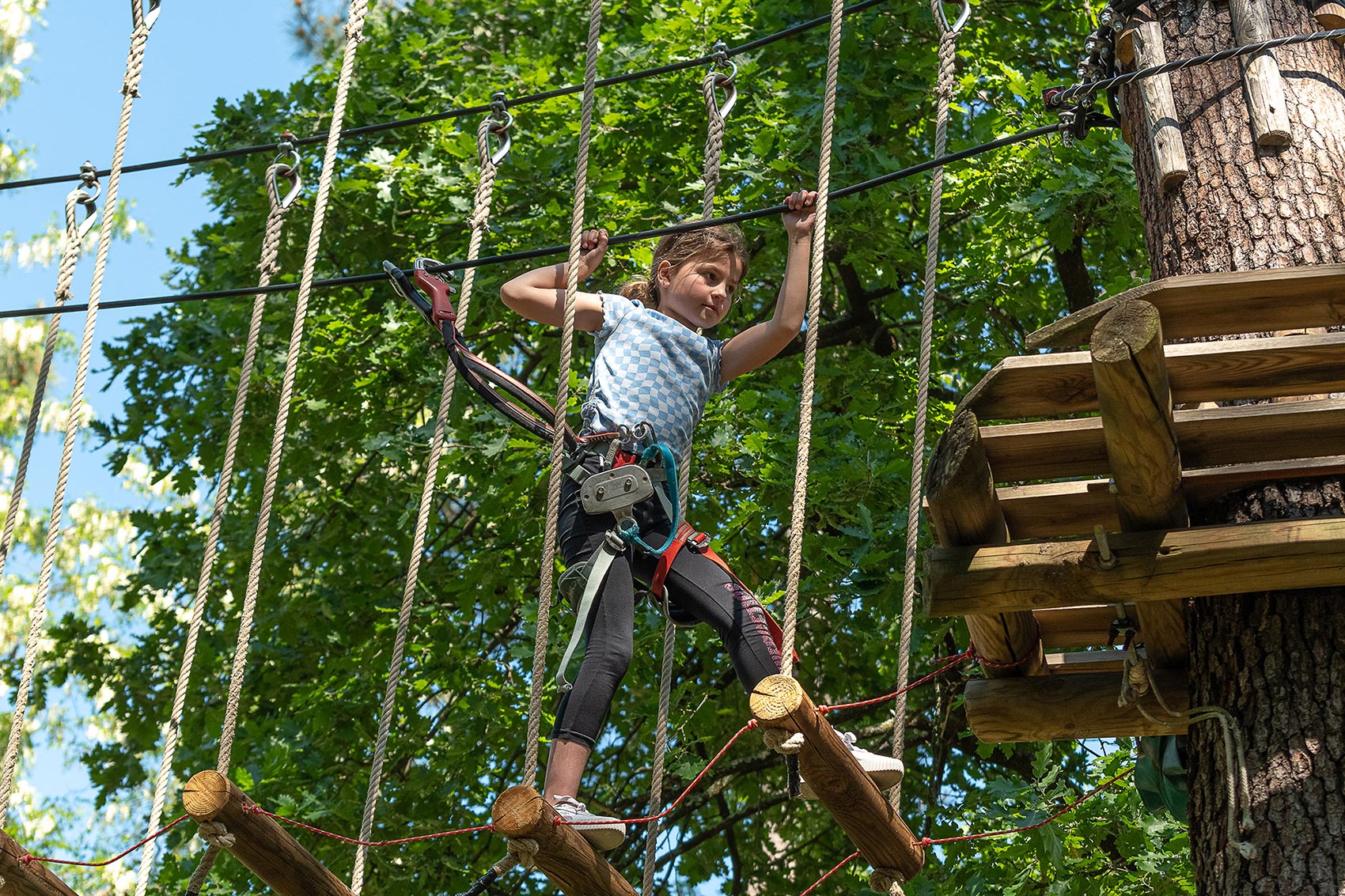 Accro Kid accrobranche pour enfants en Ardèche
